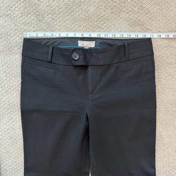 Banana Republic Black Jackson Fit Trousers, Size 8 - Picture 2 of 8